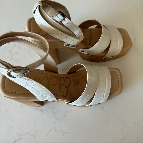 Sam Edelman Rosalind Platform Block Heel Sandal Size: 7.5 - Picture 6 of 8